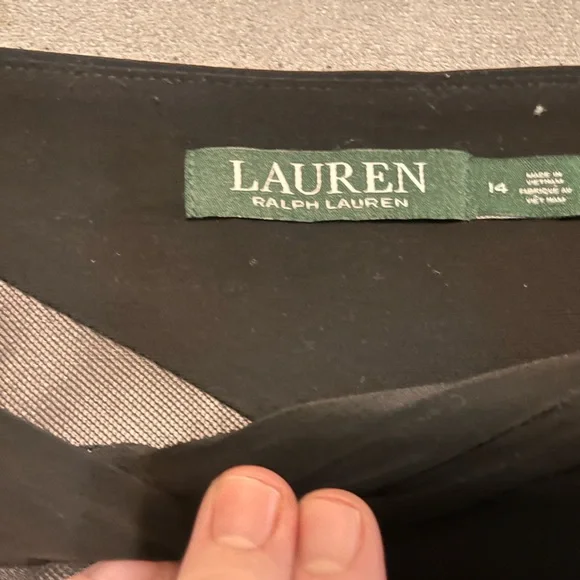 Ralph Lauren Black Long Sleeve Dress - Picture 2 of 4